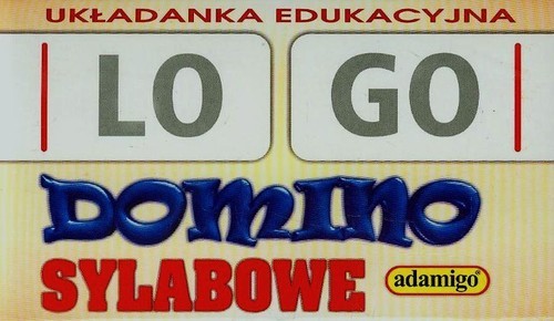 okładka Domino sylabowe Logo-pomoc książka