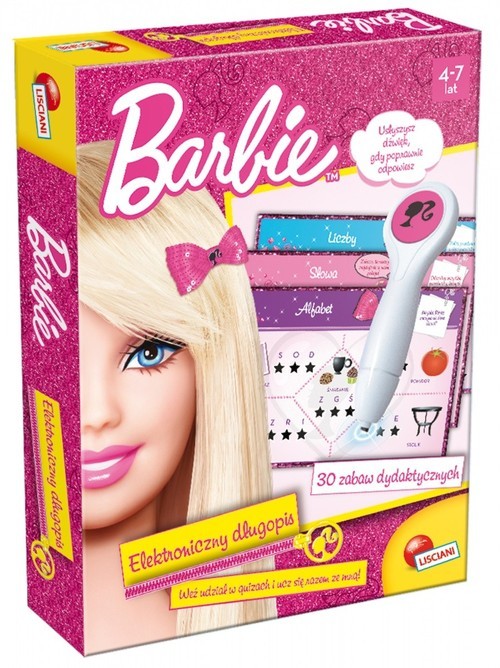 okładka Barbie Elektroniczny długopis książka