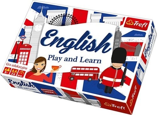 okładka English Play and Learn Gra edukacyjna książka
