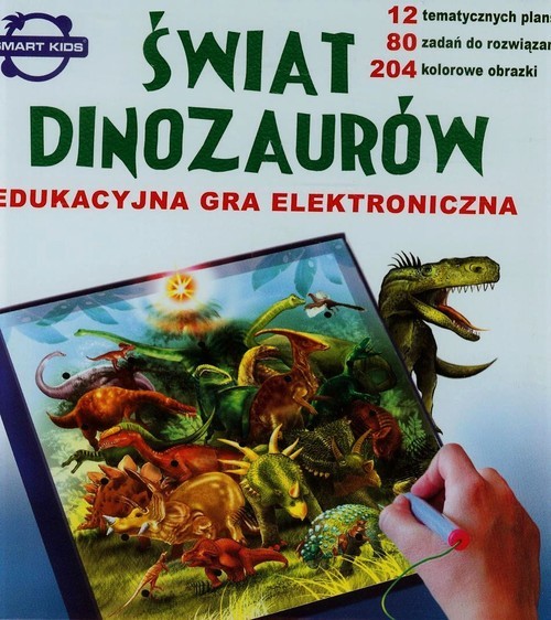 okładka Świat dinozaurów książka