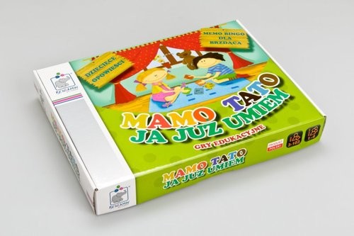 okładka Mamo Tato ja już umiem Gra planszowa książka