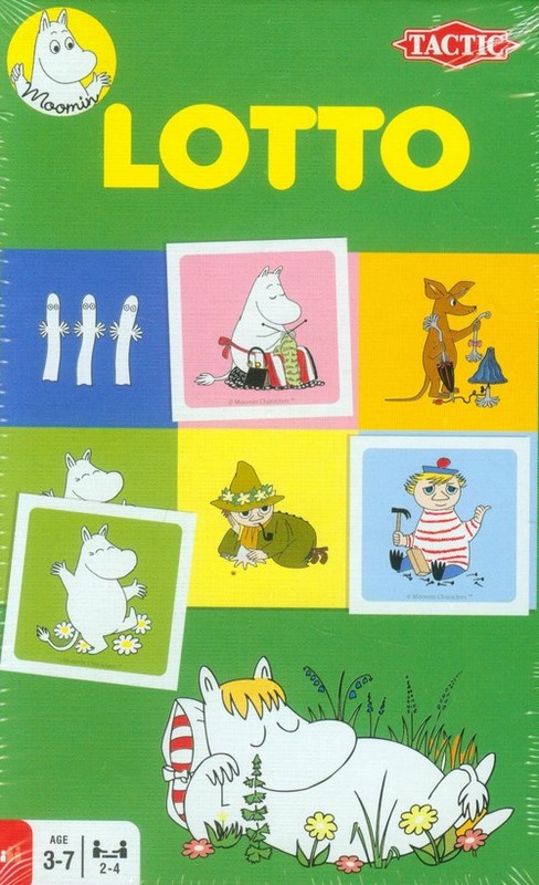 okładka Muminkowe Lotto książka