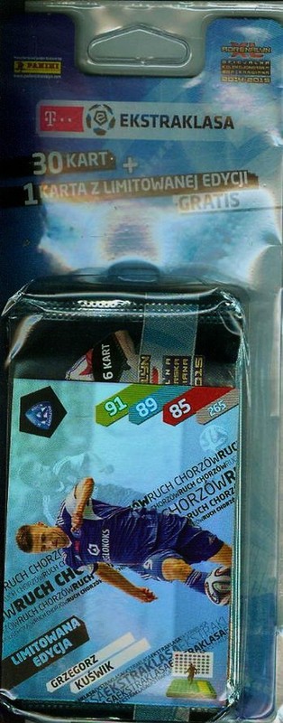 okładka Adrenalyn XL Karty T-mobile Ekstraklasa Blister książka