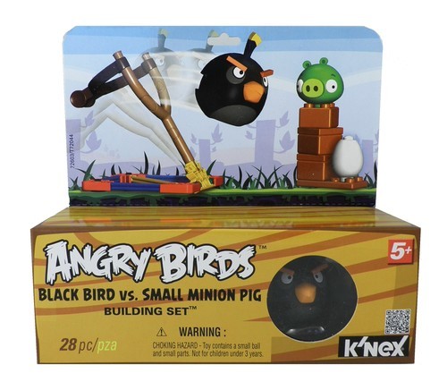 okładka Angry Birds Bulding set Black Bird vs Small Minion Pig książka
