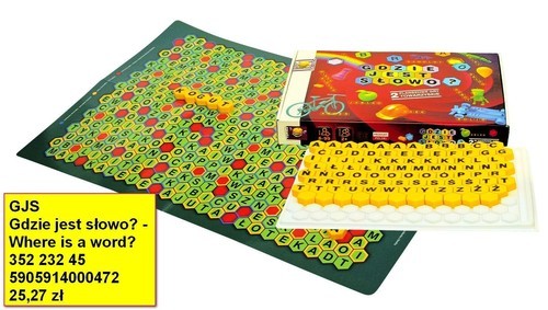 okładka Gdzie jest słowo? 2 planszowe gry towarzyskie książka