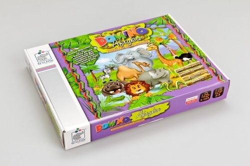 okładka Domino Afryka Gra planszowa książka