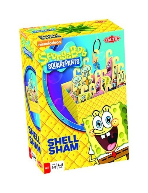 okładka Sponge Bob Muszelkowe łowy Shell Sham książka