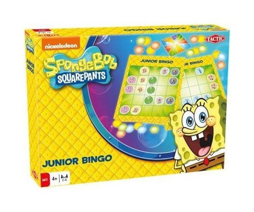 okładka Sponge Bob Junior Bingo książka