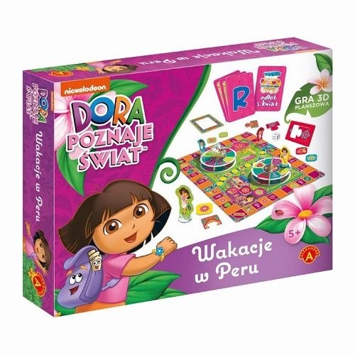 okładka Wakacje w Peru Dora poznaje świat książka