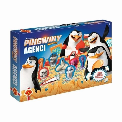 okładka Agenci Pingwiny z Madagaskaru książka