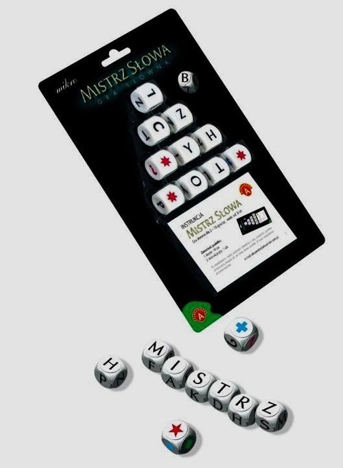 okładka Mistrz słowa Blister książka