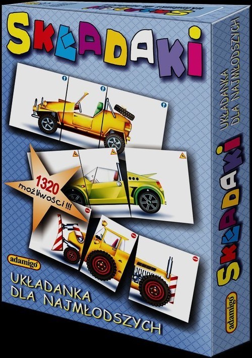 okładka Składaki Układanka dla najmłodszych książka