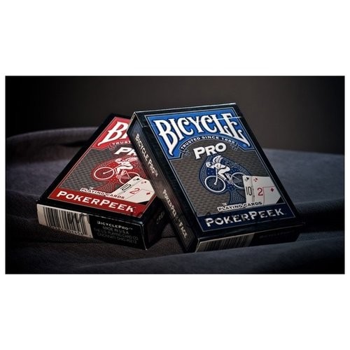 okładka Bicycle PRO RED & BLUE MIX DECK książka