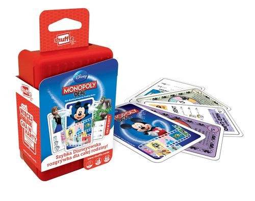 okładka Monopoly Deal Disney książka