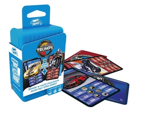 okładka Trumps Cars & Motorbikes książka