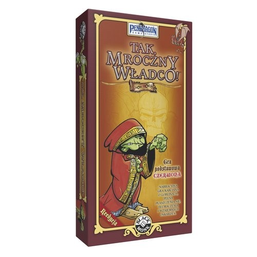 okładka Tak, Mroczny Władco! Gra podstawowa czerwona książka | Ricardo Crosa, Fabrizio Bonifacio, Enrico Mas