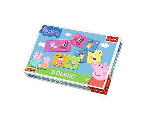 okładka Gra Domino Peppa książka