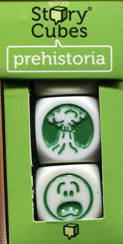 okładka Story Cubes Prehistoria książka