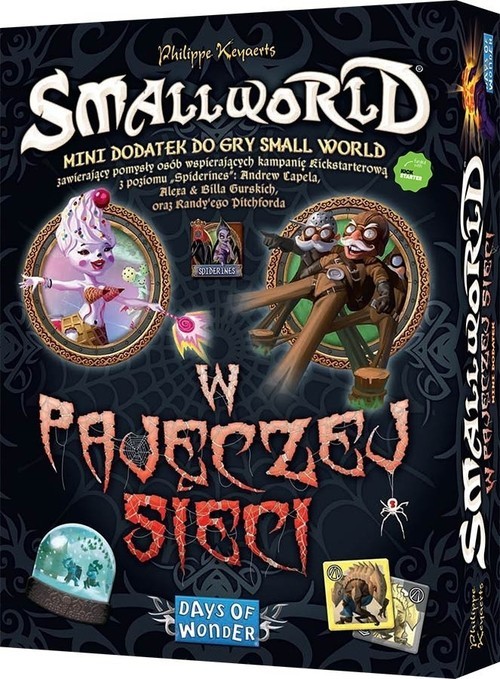 okładka Small World W pajęczej sieci książka