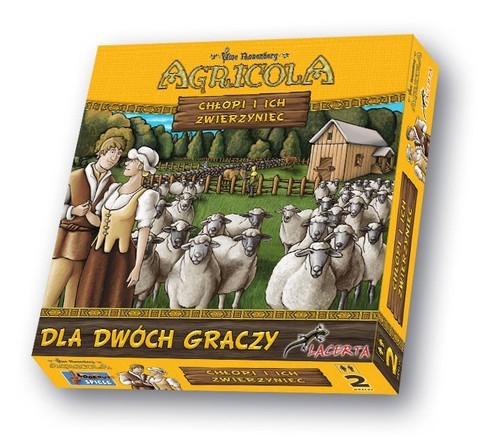 okładka Agricola chłopi i ich zwierzyniec książka | Uwe Rosenberg