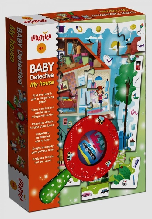 okładka Ludatica Baby Detective My house książka