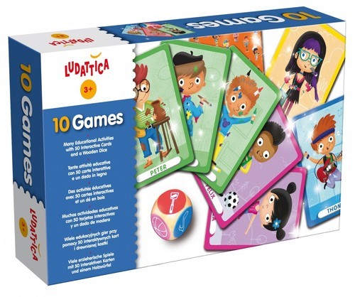 okładka Ludatica 10 gier książka