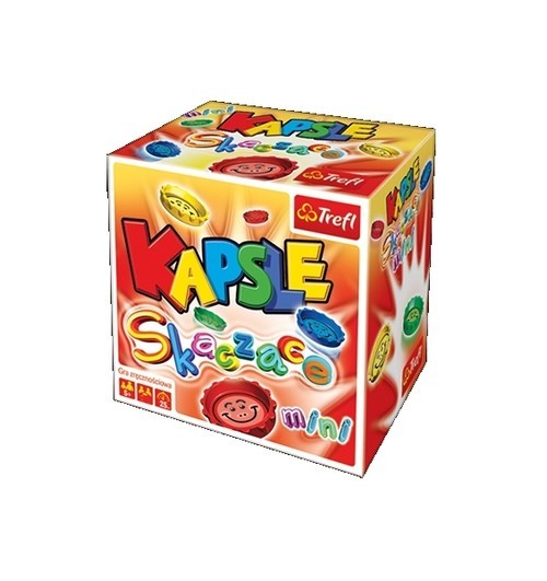 okładka Skaczące Kapsle Mini książka