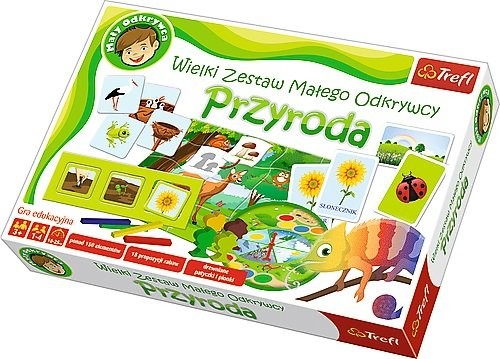 okładka Wielki Zestaw Małego Odkrywcy Przyroda książka