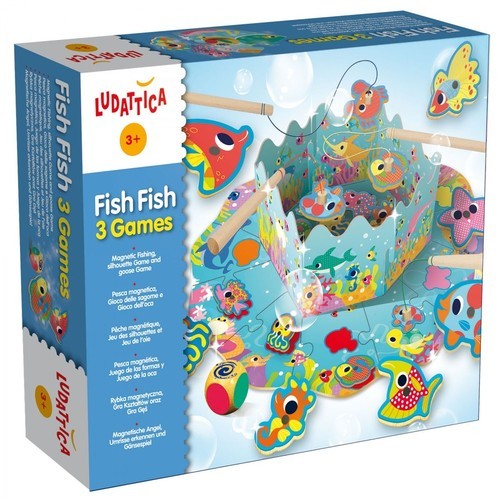 okładka Ludattica Fish Fish 3 Games książka