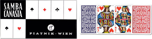 okładka Karty do gry Piatnik 3 talie, Samba książka