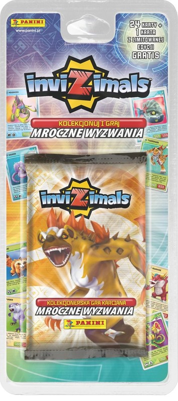 okładka Invizimals Mroczne wyzwania Blister książka