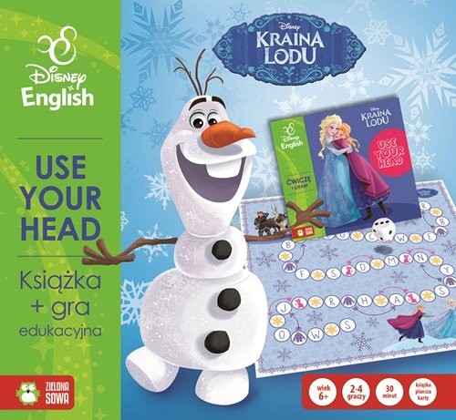 okładka Use your head! Kraina Lodu książka