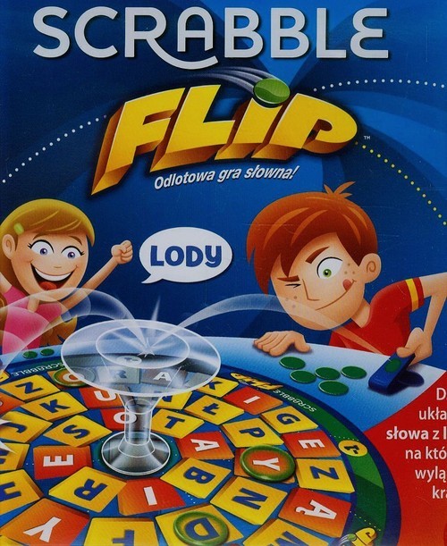 okładka Scrabble Flip książka