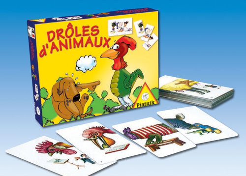 okładka Gra Śmieszne Zwierzęta Piatnik książka