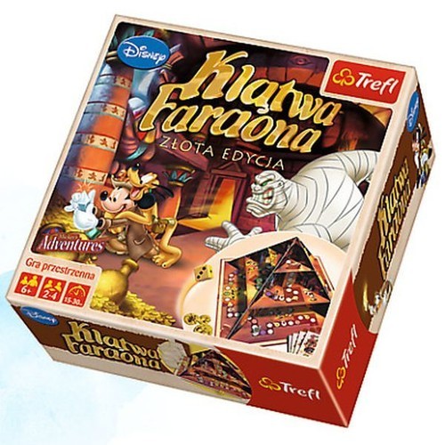 okładka Klątwa Faraona Złota edycja książka