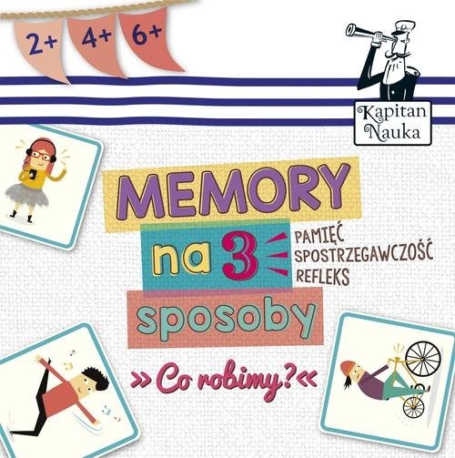 okładka Memory na 3 sposoby Co robimy? książka