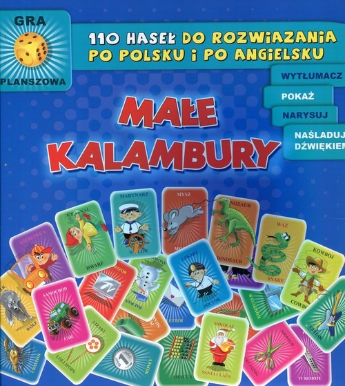okładka Małe kalambury książka