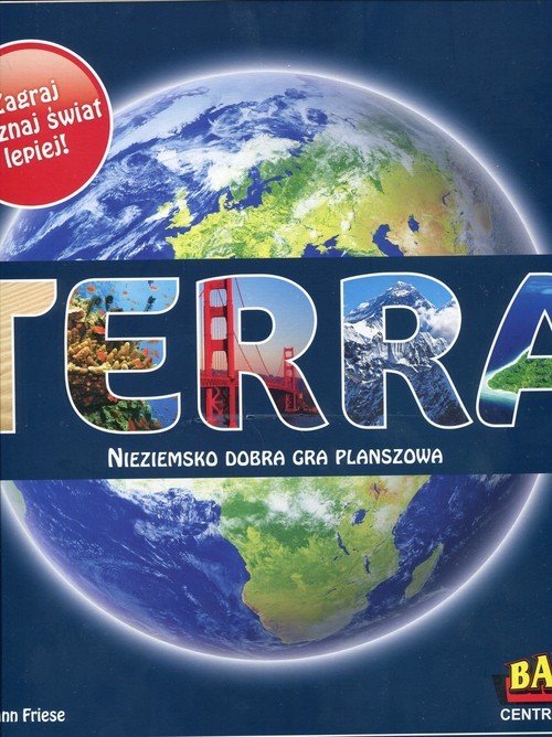 okładka Terra Nieziemsko dobra gra planszowa książka