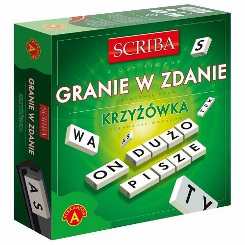 okładka Granie w zdanie Krzyżówka książka