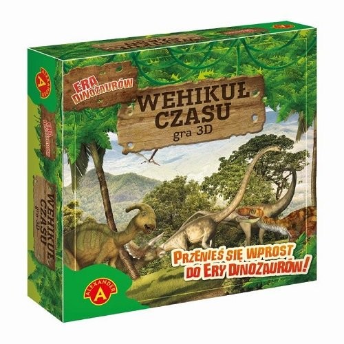 okładka Gra 3D Wehikuł czasu Era dinozaurów książka