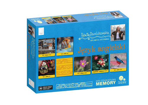 okładka Gra edukacyjna memory - Język angielski książka | Beata Pawlikowska