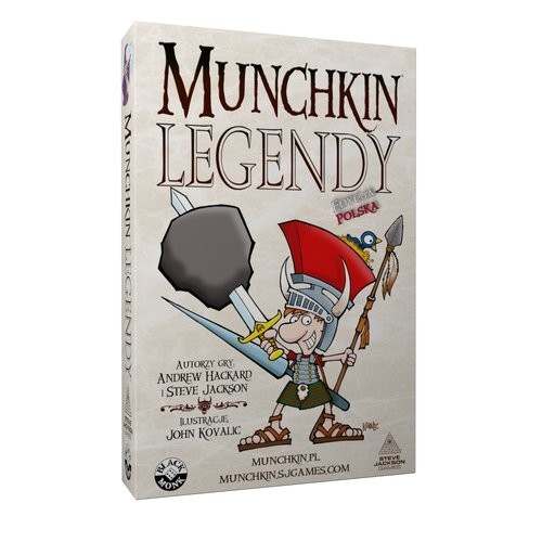 okładka Munchkin Legendy książka | Jackson Steve, Andrew Hackard