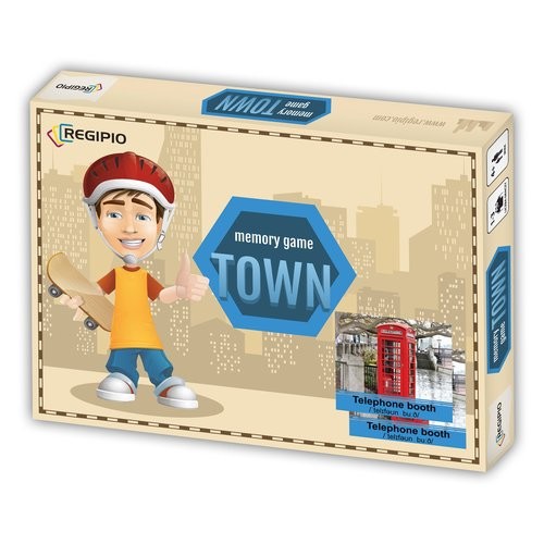 okładka Memory Game Town książka