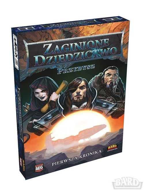 okładka Zaginione Dziedzictwo Przybysz Pierwsza Kronika książka