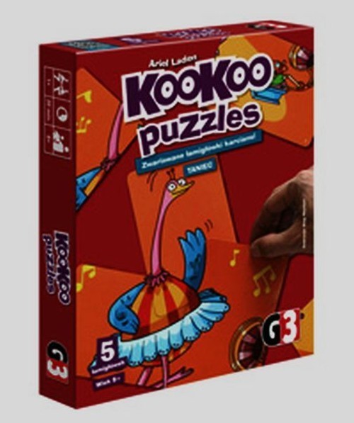 okładka KooKoo Puzzles Taniec książka | Ariel Laden