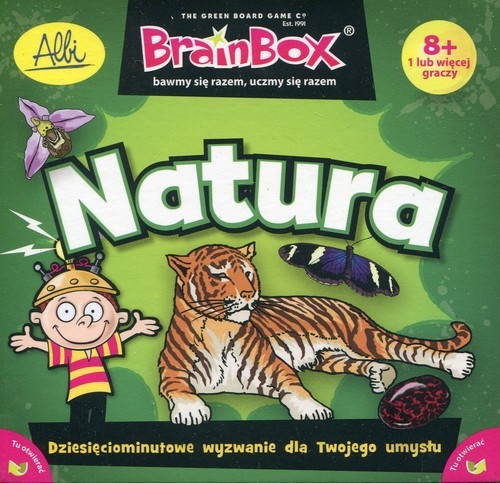 okładka BrainBox Natura książka