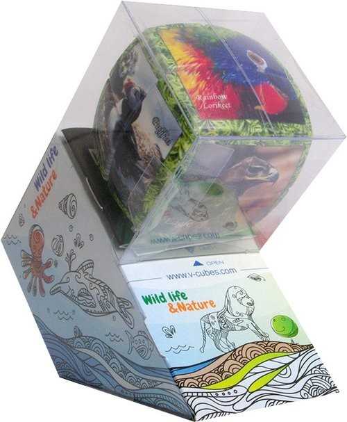 okładka V-Cube Unique Birds (2x2x2) wyprofilowana książka