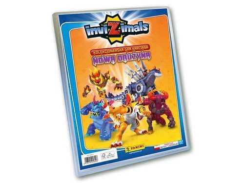 okładka Invizimals Kolekcjonerska gra karciana Nowa drużyna książka