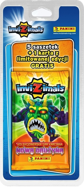 okładka Invizimals Nowa drużyna 4+1 książka