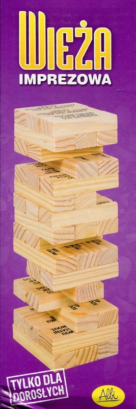 okładka Wieża imprezowa Gra tylko dla dorosłych 18+ książka